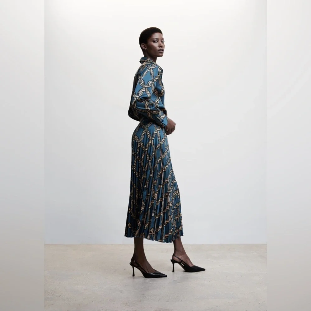 NWOT Mango Midi Skirt - Picture 4 of 11